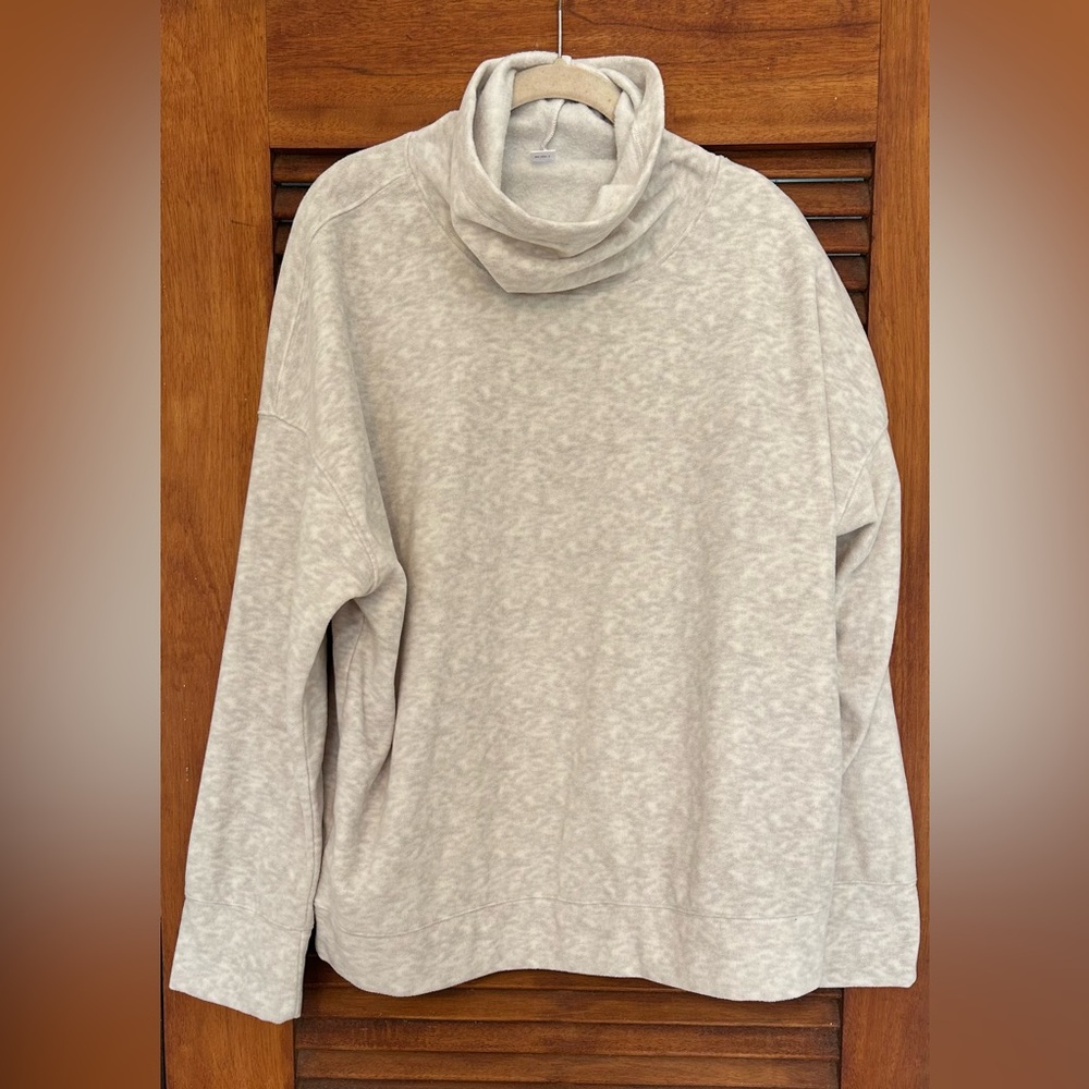 NTW OLD NAVY ACTIVE Fleece “Go Warm” Turtleneck Winter Athletic Sweater Size XXL